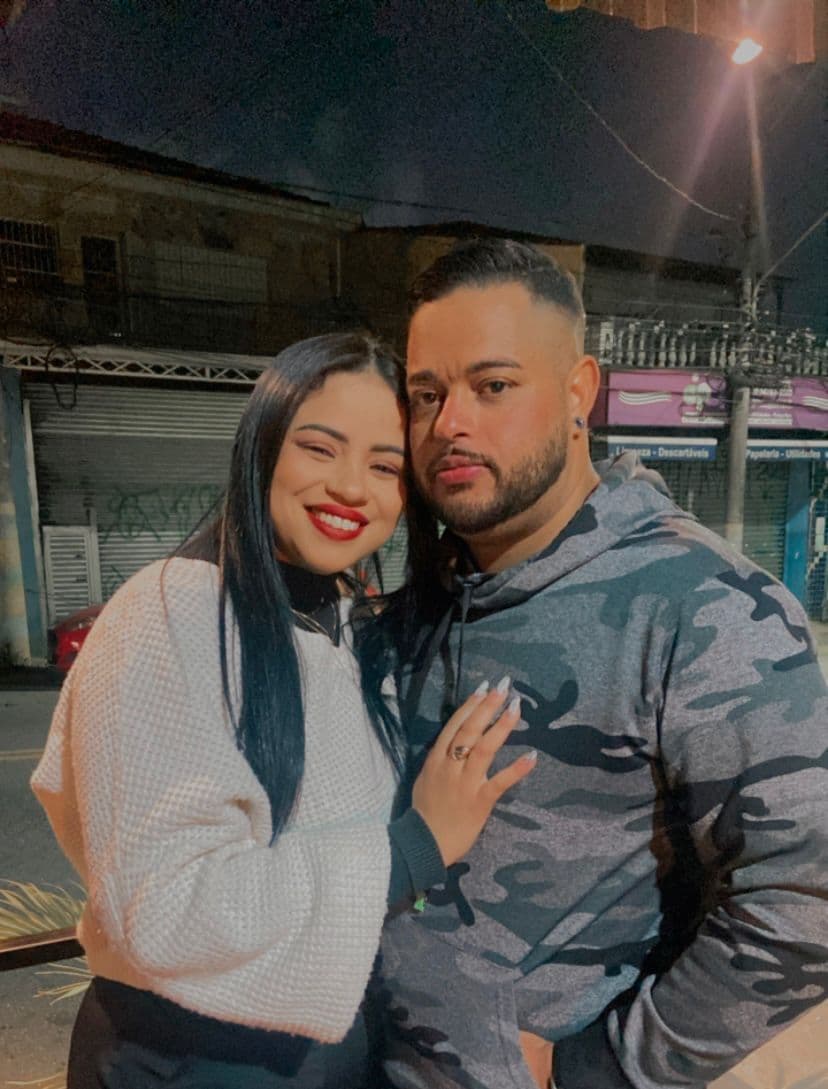 Willian e Bianca em momento especial